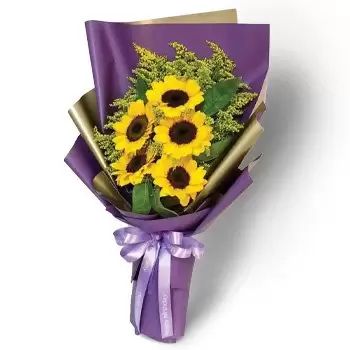 Ash-Shush Blumen Florist- Gelber Blumenstrauß Blumen Lieferung