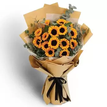 Sharjah Online Blumenhändler - Hinterhof-Charme Blumenstrauß
