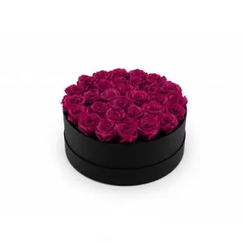 London Online blomsterbutikk - Varm rosa Bukett