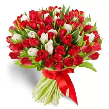 אבו דאבי חנות פרחים באינטרנט - יותר אהבה זר פרחים