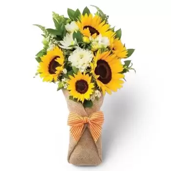 Al-Manamah 1 kwiaty- Łagodny żółty Kwiat Dostawy
