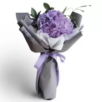 Jazirat Jumira 2-virágok- A lila művészet Virág Szállítás