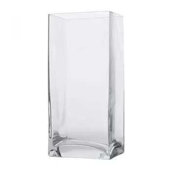 נאפולי  - אגרטל זכוכית מלבנית 