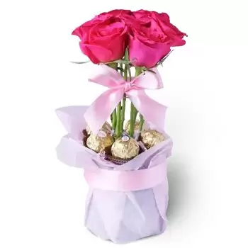 Al Sufouh First-virágok- Édes rózsaszín Virág Szállítás
