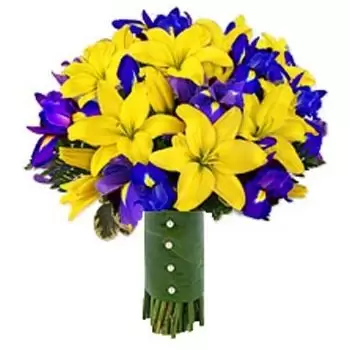 Jennings kwiaty- Romans wiosna Bukiet ikiebana