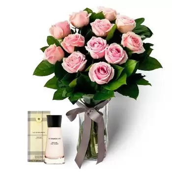 flores Abu Dhabi floristeria -  por amor Ramos de  con entrega a domicilio