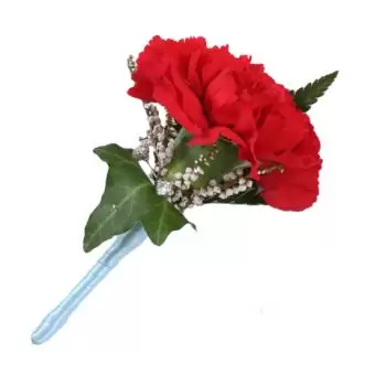 Amarilla Golf Blumen Florist- Nelke Knopflöcher Blumen Lieferung