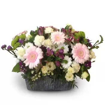 fiorista fiori di Varsavia- CESTINO DI FIORI 35 Fiore Consegna