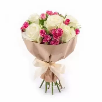 fiorista fiori di Ungheria- MUFFIN - MAZZO DI FIORI Fiore Consegna