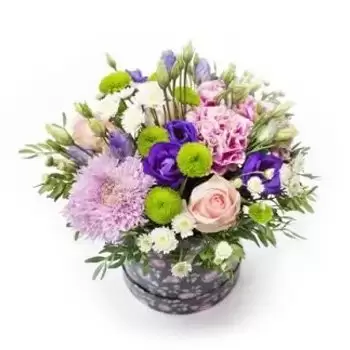 הונגריה פרחים- BOHEMIAN - קופסת פרחים פרח משלוח