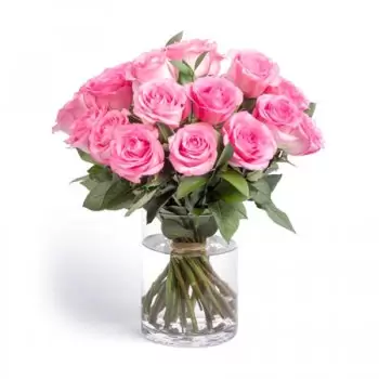 ดอกไม้ ฮังการี - A'LA NATURE - ดอกกุหลาบสีชมพู ดอกไม้ จัด ส่ง