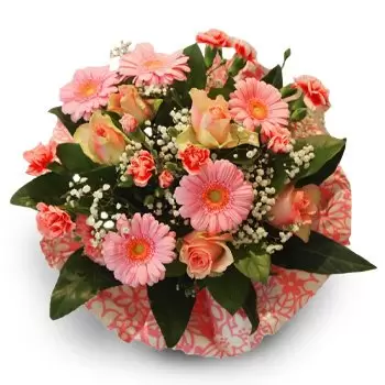 Balkow blommor- Ovanlig bukett Blomma Leverans