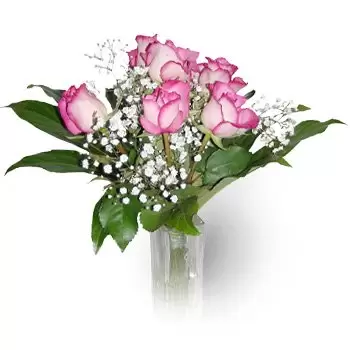 Adamowa Gora blomster- Rosa duft Blomst Levering