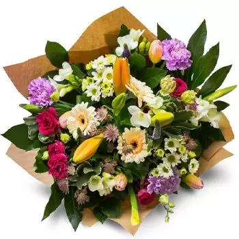 fiorista fiori di Dublino- Mazzo lussureggiante Fiore Consegna