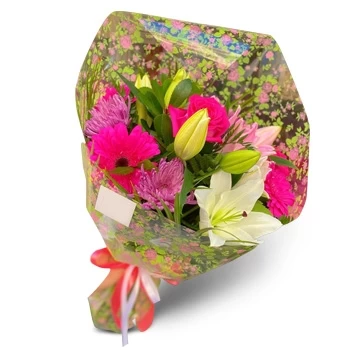Ibiza kvety- Kráľovské usporiadanie Aranžovanie kytice
