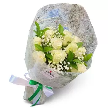 Πλάγια Ντεν Μπόσα λουλούδια- Ανθοσύνθεση 3 Λουλούδι Παράδοση