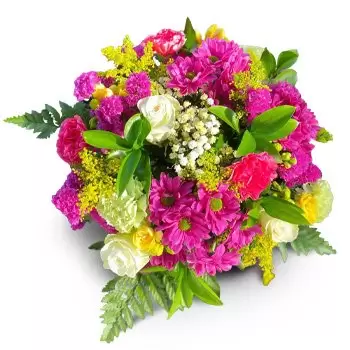 Niu Μπλου λουλούδια- Pink Blisses Λουλούδι Παράδοση