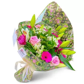 flores Cala Jondal floristeria -  Arreglo Multicolor Ramos de  con entrega a domicilio