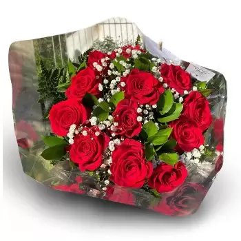 S Eixample λουλούδια- Κόκκινη Στοργή Λουλούδι Παράδοση