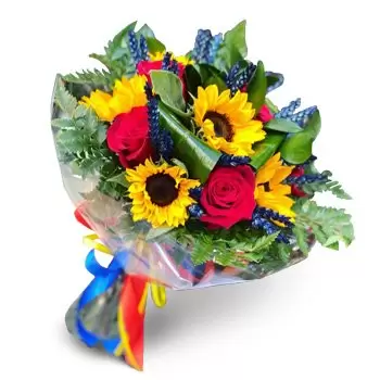 flores San Rafeal floristeria -  Toque mixto Ramos de  con entrega a domicilio