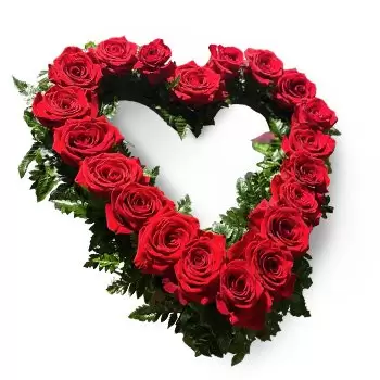 بائع زهور سان جوردي- من القلب الى القلب زهرة التسليم