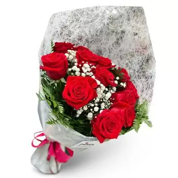 Πλάγια Ντεν Μπόσα λουλούδια- Αγάπη στα πέταλα Λουλούδι Παράδοση