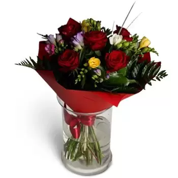 Blatna na Ostrove flowers  -  colors backed Flower Delivery