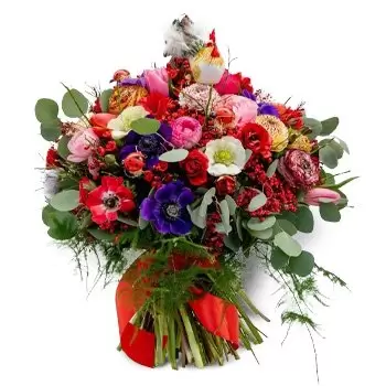 flores Igram floristeria -  Frescura primaveral Ramos de  con entrega a domicilio
