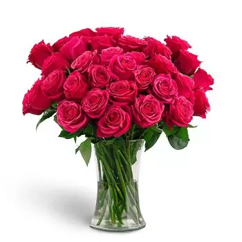 Sharjah flowers  -  Numerical Red Flower Delivery