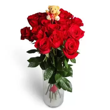 fiorista fiori di Miloslavov- Rosso scuro Fiore Consegna