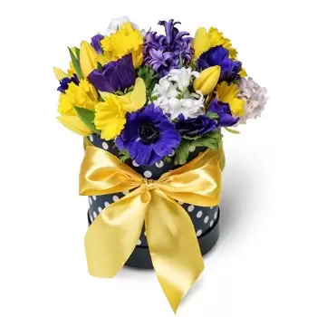 브라 티 슬 라바 꽃- 밝은 진주 꽃 배달