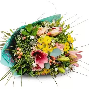 Balon flowers  -  Loving Hearts Flower Delivery