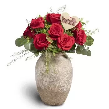 flores Alhama de Murcia floristeria -  Te amo Ramos de  con entrega a domicilio