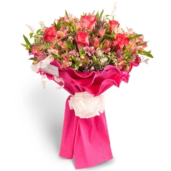 Барио де лос Пескадорес цветя- Премиум 12121 Цвете Доставка