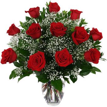 flores Santa Lucía floristeria -  Belleza escarlata Ramos de  con entrega a domicilio