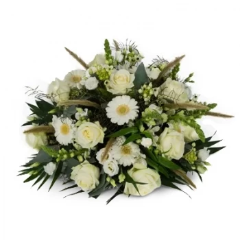 fleuriste fleurs de Almere- Biedermeier blanc (classique) Fleur Livraison