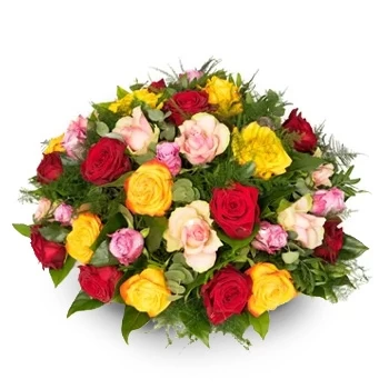 Almere bunga- Warna campuran Biedermeier Bunga Penghantaran