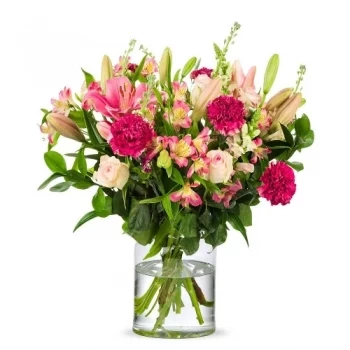 Hága-virágok- Gyönyörűen elrendezve Virág Szállítás