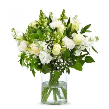 Utrecht Blumen Florist- Orientalisches Weiß Blumen Lieferung