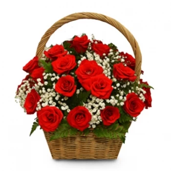 Sén La Blumen Florist- Perfektes Rot Blumen Lieferung