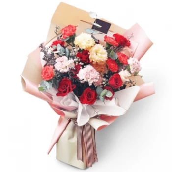 Cho Dok Blumen Florist- Liebe und Lachen Blumen Lieferung