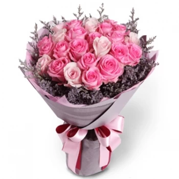 Vũng Tàu květiny- Neuvěřitelné růžové Květ Dodávka