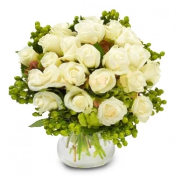 Cát Bà květiny- Elegantní květinová váza Květ Dodávka