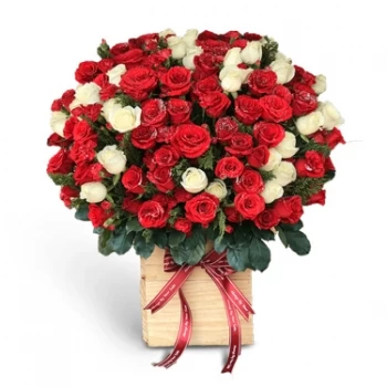 Thái Bình blomster- Kjærlighet og varme Blomst Levering