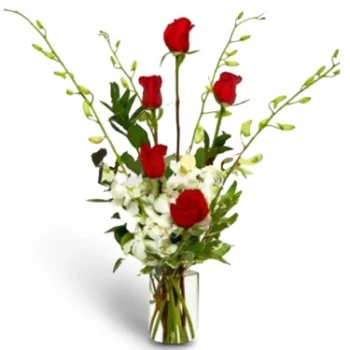 بائع زهور ها Tĩnh- طريقة رومانسية زهرة التسليم