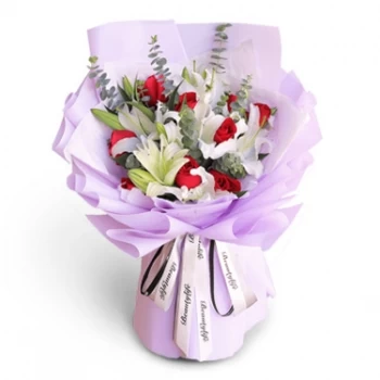 Nha Trang blomster- Grasiøse liljer Blomst Levering
