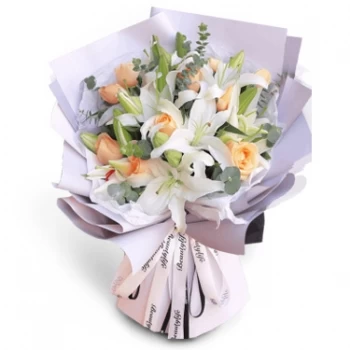 Thành Phuố Uông Bí blomster- Utsøkte kronblader Blomst Levering