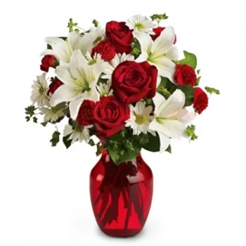 Lét Blumen Florist- Versprechen der Liebe Blumen Lieferung