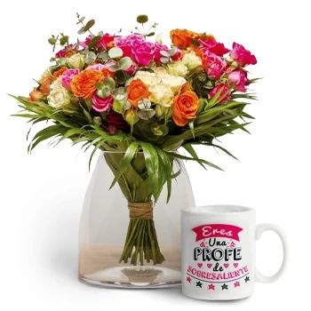 بائع زهور Oyon- الورود Pitimini زهرة التسليم