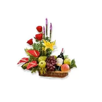 flores Trinidad floristeria -  Celebración tropical Ramos de  con entrega a domicilio